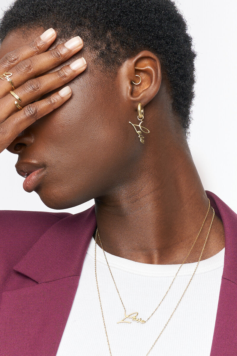 Boucles d'oreilles Bold love
