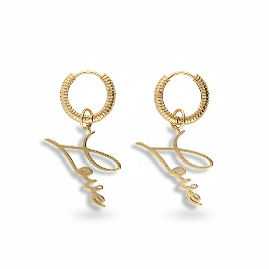 Boucles d'oreilles Bold love