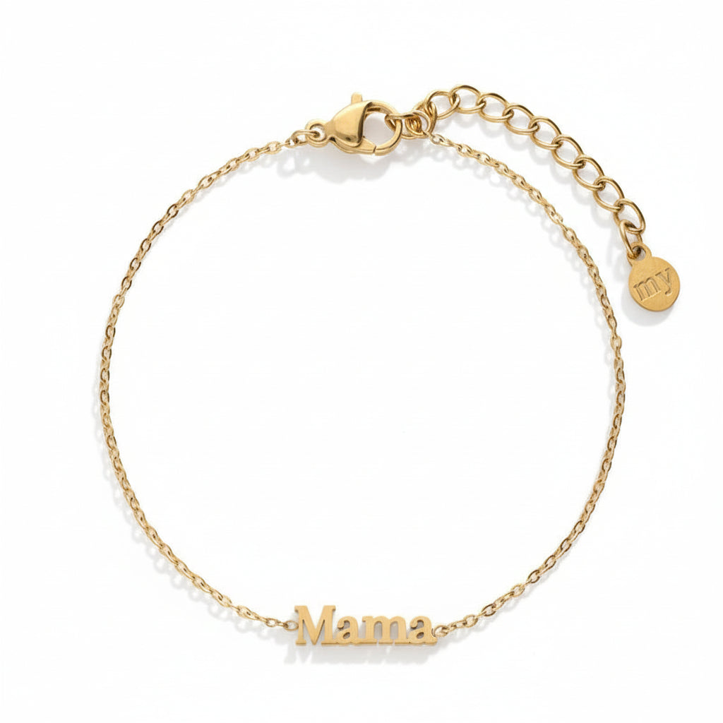 Bracelet Love minimaliste "mama"