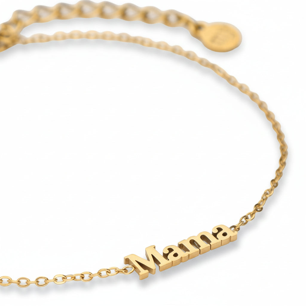 Bracelet Love minimaliste "mama"