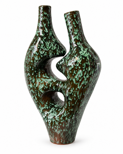 Vase Étreinte - Vert émeraude