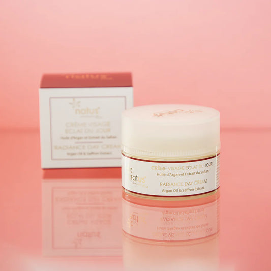 Crème de jour à l'huile d'argan et extrait de safran 50ml