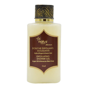 DOUCHE EXFOLIANTE MOUSSANTE HUILE D'ARGAN 200 ML - Natus