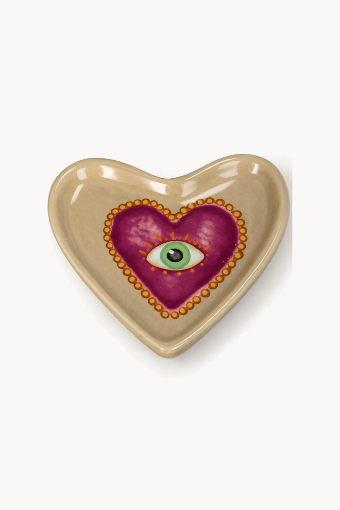 Heart Plate with Eye