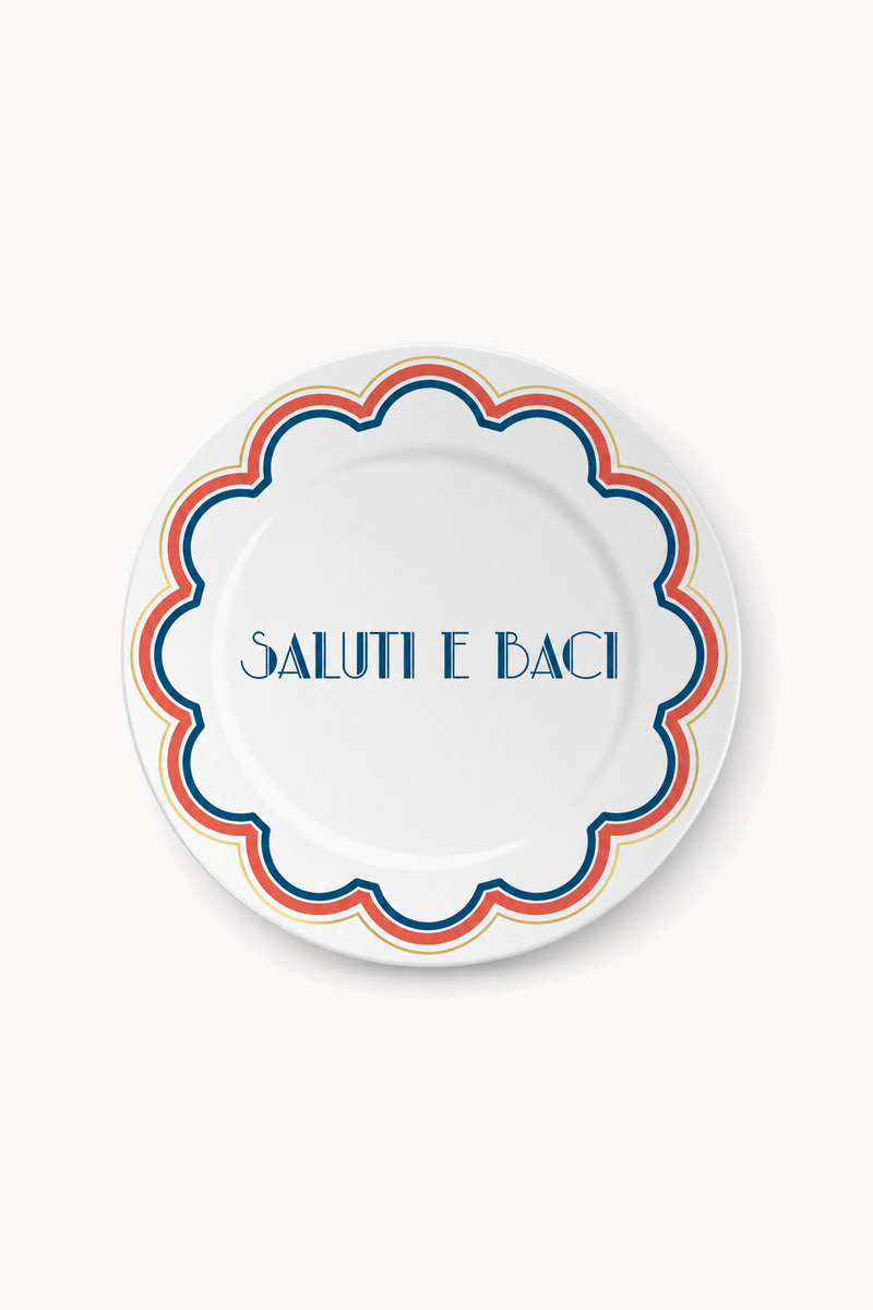 Bord SALUTI E BACI