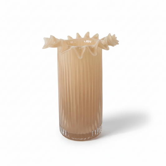 Vase Froufrou champagne