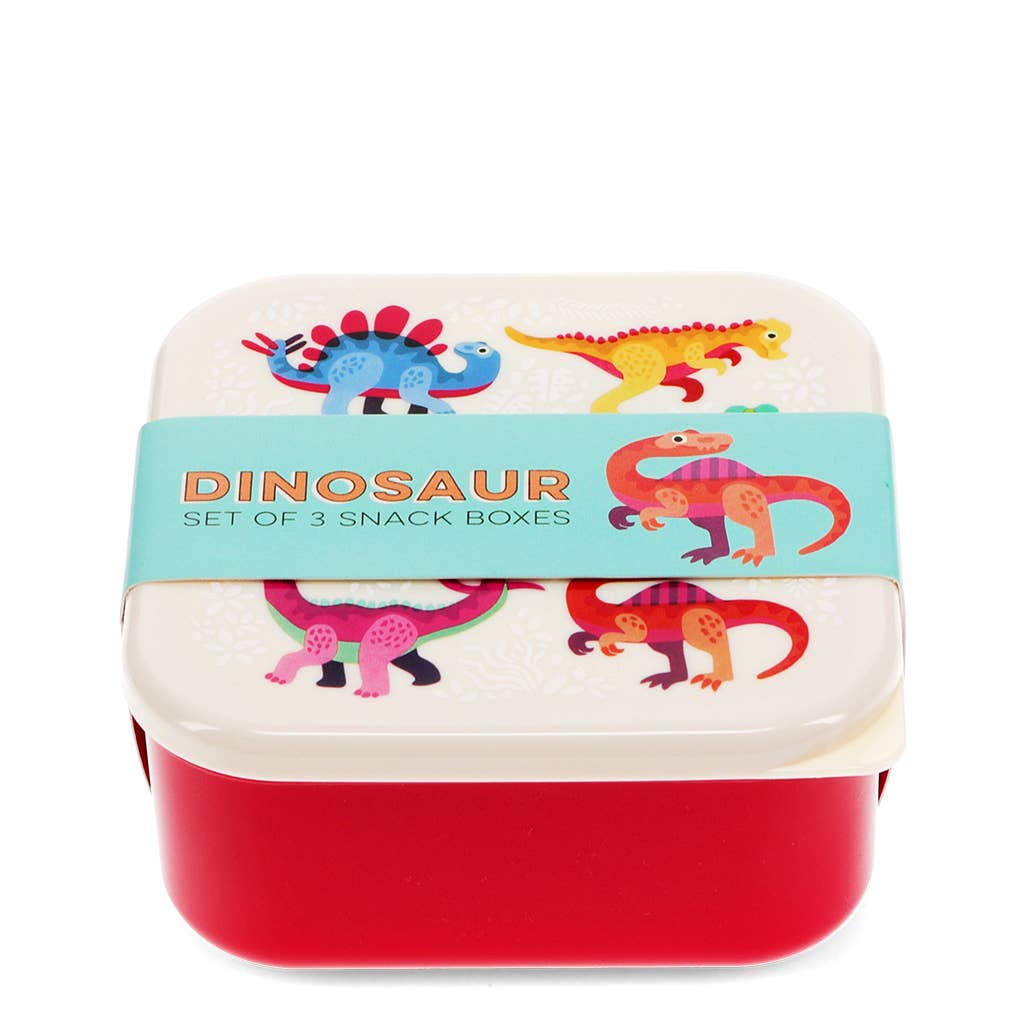 Boîtes à goûter (lot de 3) - Baby Dinos