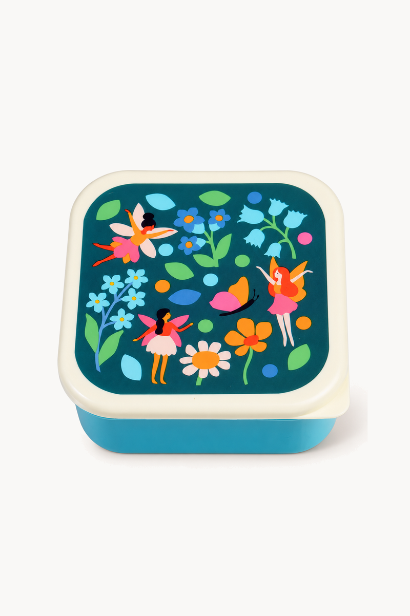 Snack Boxes (Set of 3) Fairies in the Garden