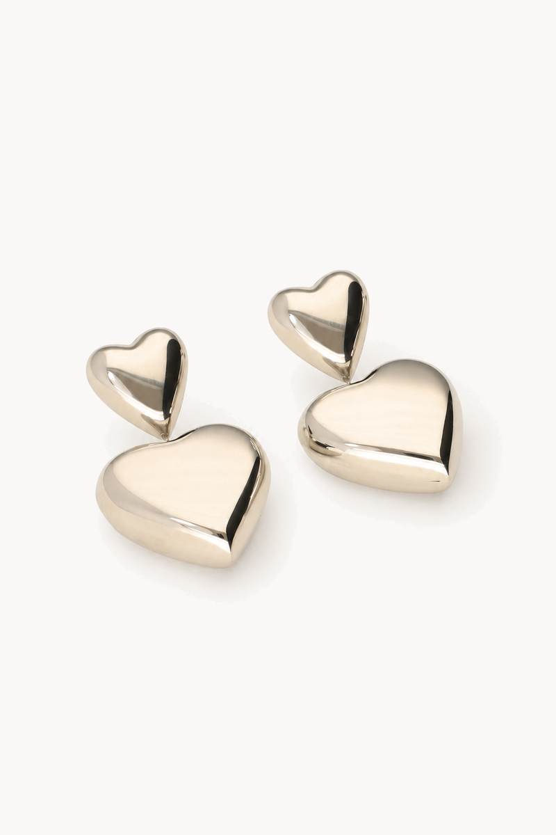 Heart earrings