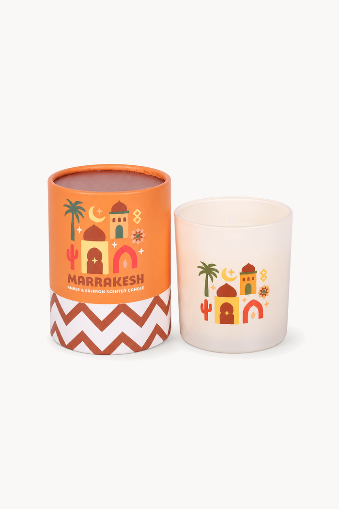 Marrakech Amber and Saffron Scented Candle