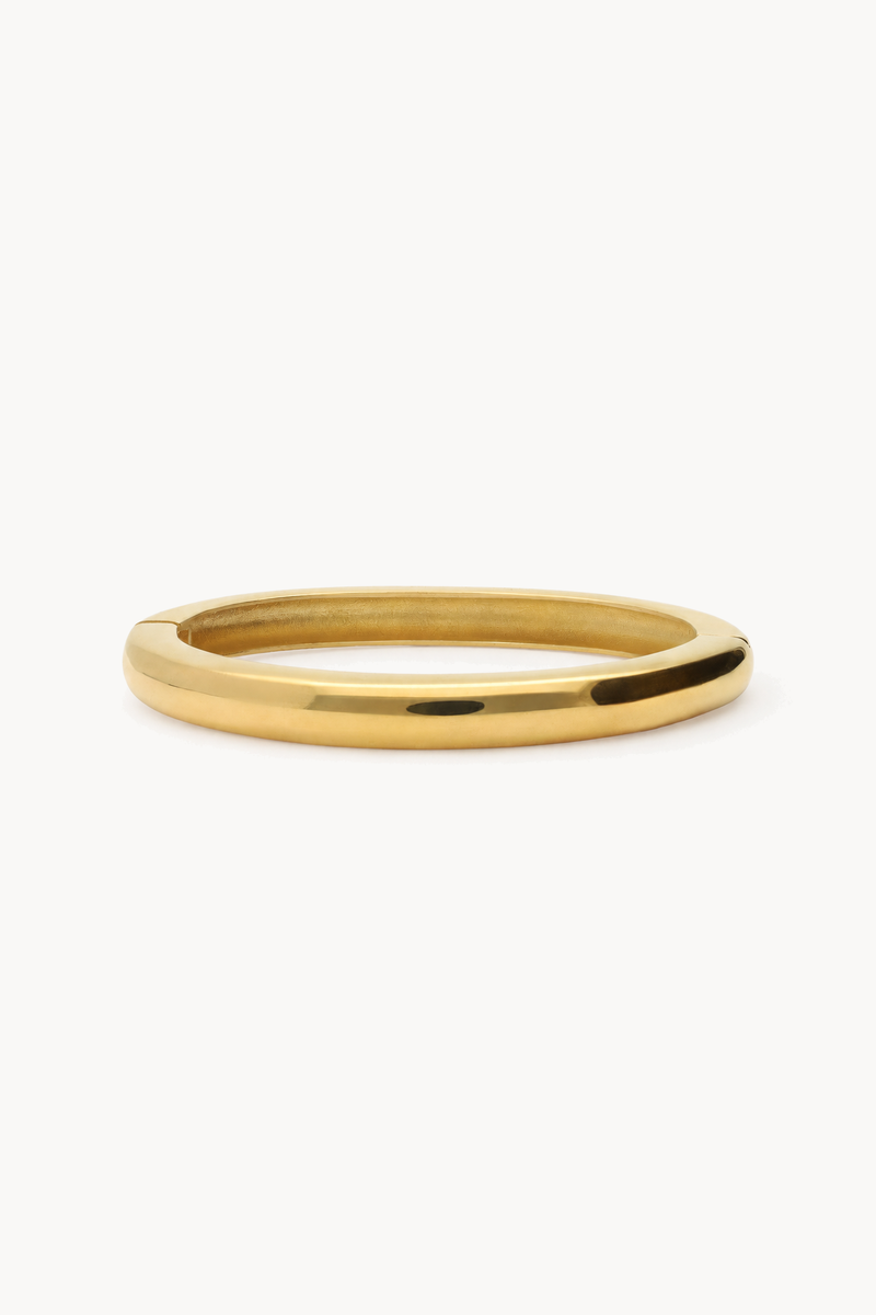 Hollow chunky curb chain bracelet
