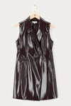 Robe blazer vernie marron