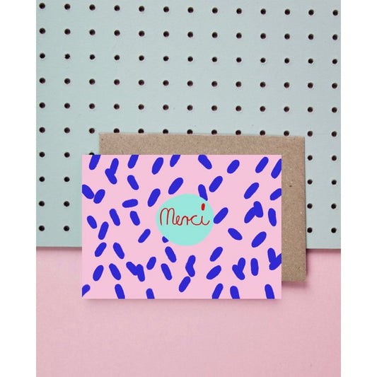 Carte postale - MERCI