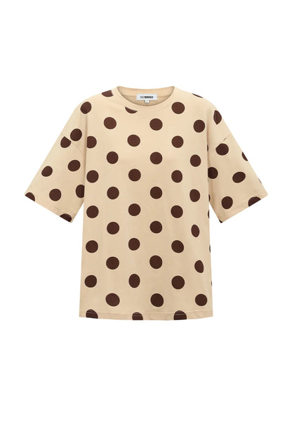 T-shirt à pois