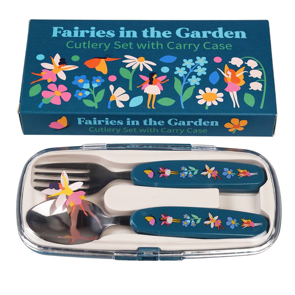 Set de couverts pour enfants - Fées dans le jardin