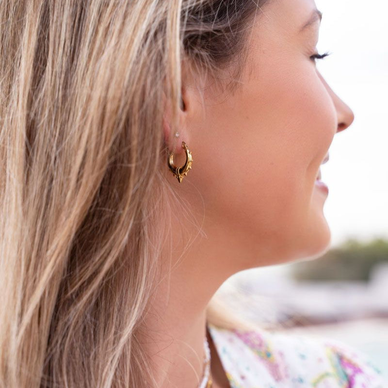 Boucles d’oreilles épaisses