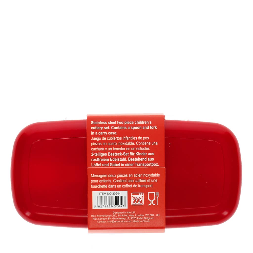Set de couverts pour enfants - Chien Saucisse Ensoleillé