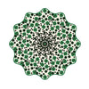 Set de table rond rigide feuille D35cm