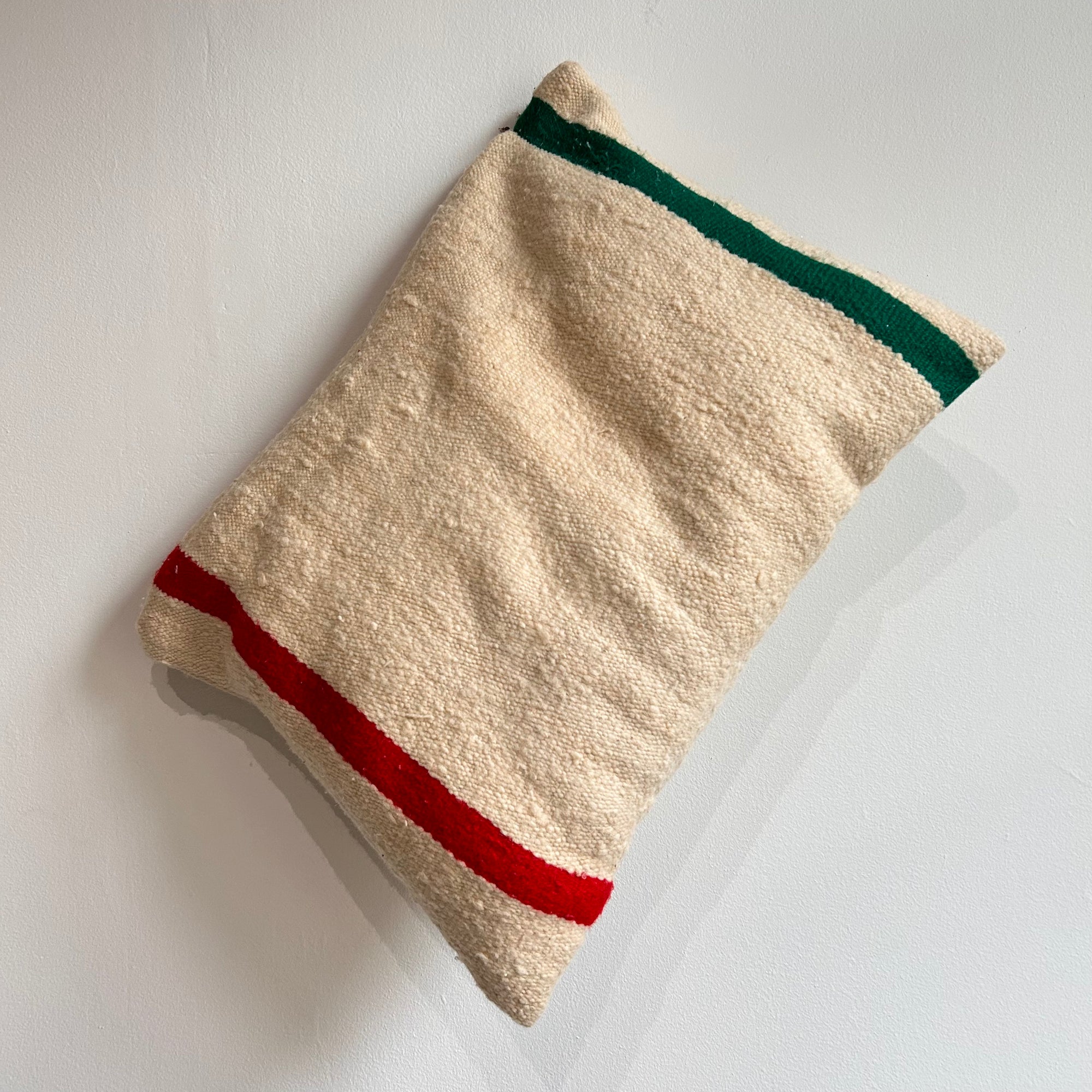 Housse de coussin en laine de tapis recyclés, pièce unique – Housse de coussin LAINE, photo 6
