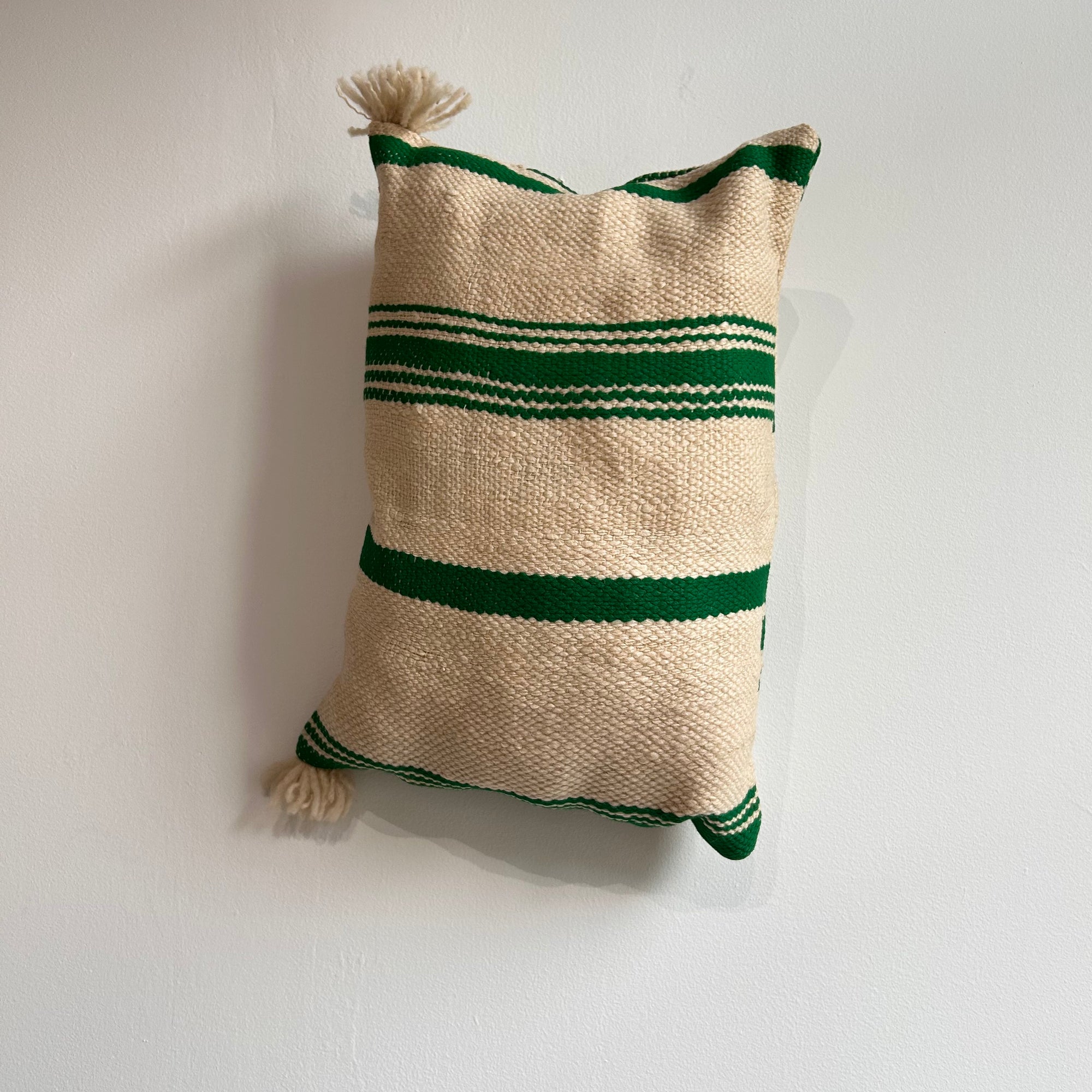 Housse de coussin en laine de tapis recyclés, pièce unique – Housse de coussin LAINE, photo 3