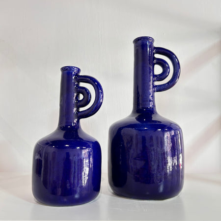 Vase bleu brillant - Arco