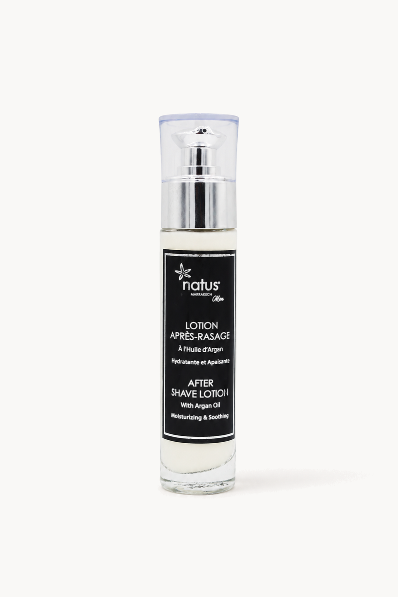 Argan oil aftershave lotion