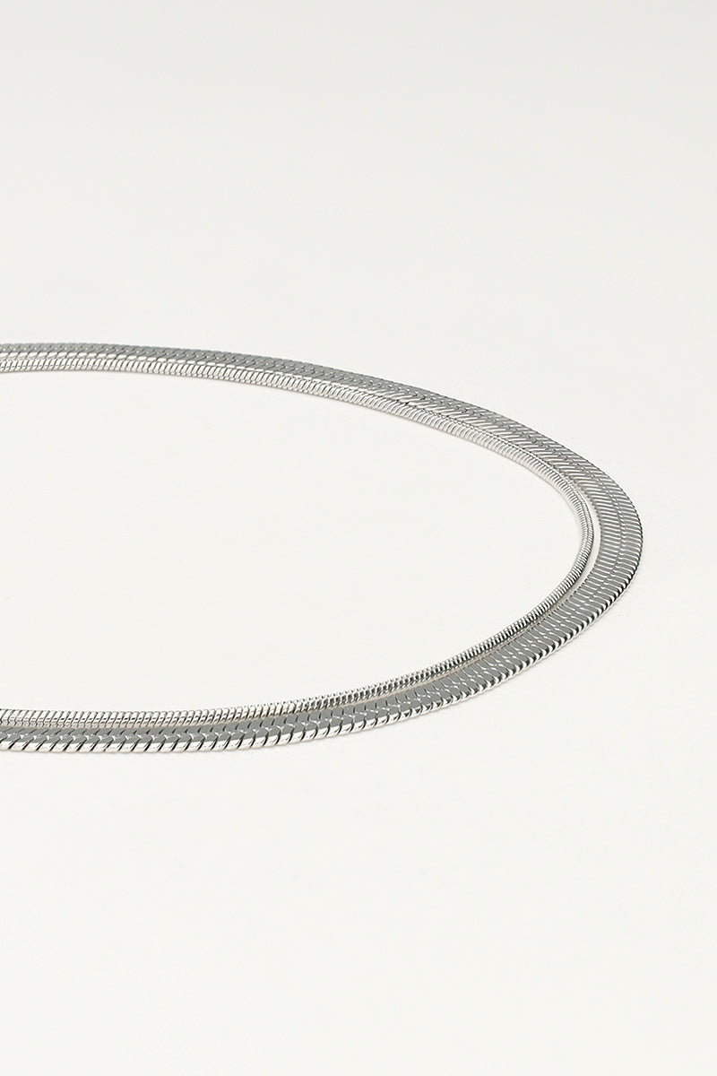 Bracelet de cheville minimaliste à double lien