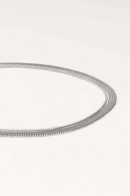 Bracelet de cheville minimaliste à double lien