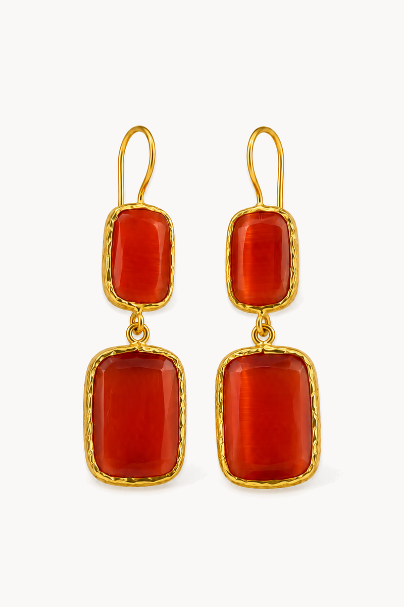 Boucles d'oreilles RECTANGLES