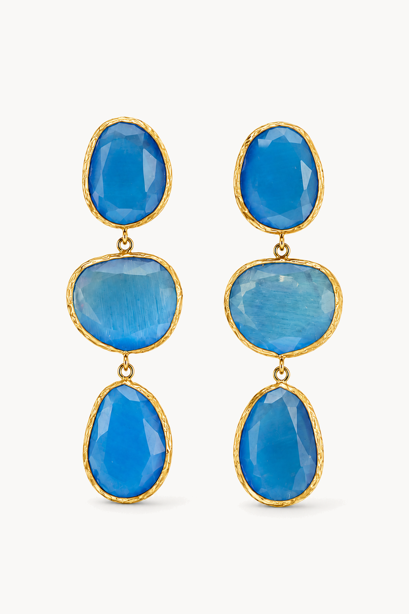Boucles d'oreilles TRIABLU