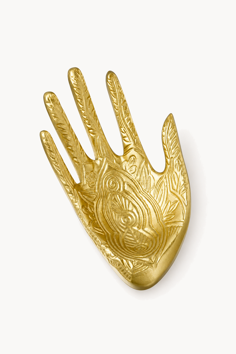 Handmade Decorative Jewelry Tray with Engraved Resin Design
