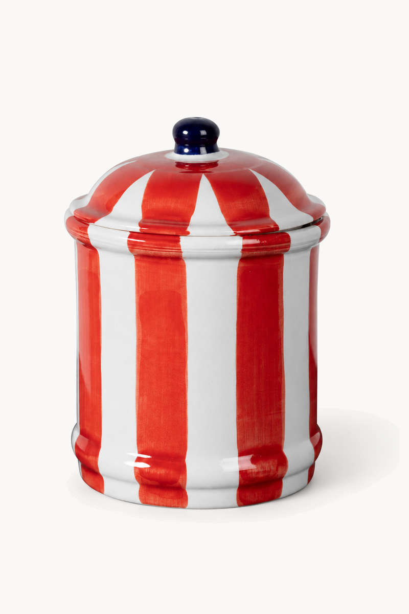 Keramische keukenpot "Bonnie" (rood)