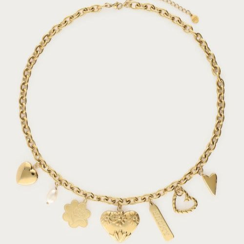 Collier à charms Botanical "art of summer"