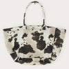Sac cabas à imprimé vache