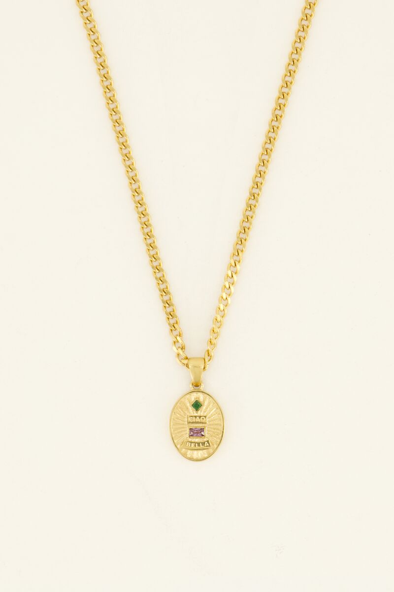 Collier Casa Fiore avec pendentif Ciao Bella