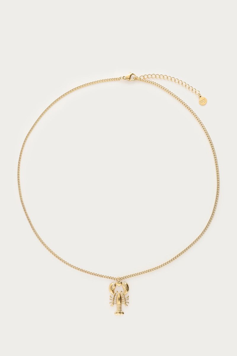 Collier minimaliste Mer avec homard