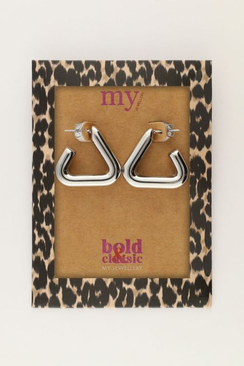 Boucles d'oreilles Bold triangulaires