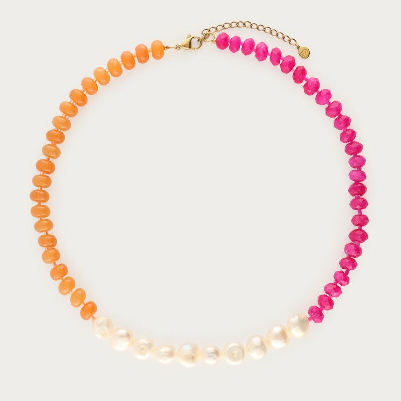 Collier de perles Nomads avec perles d'eau douce