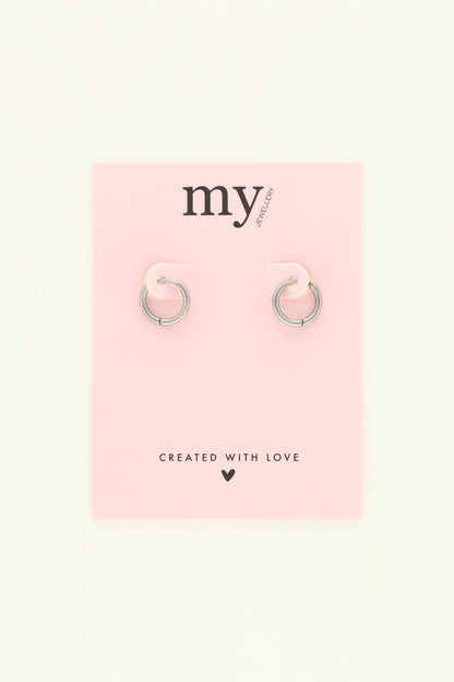 Boucles d’oreilles basiques – 0,9 cm