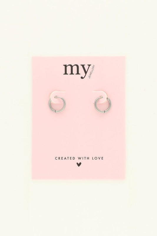 Boucles d’oreilles basiques – 0,9 cm