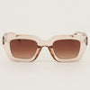 Lunettes de soleil rétro roses