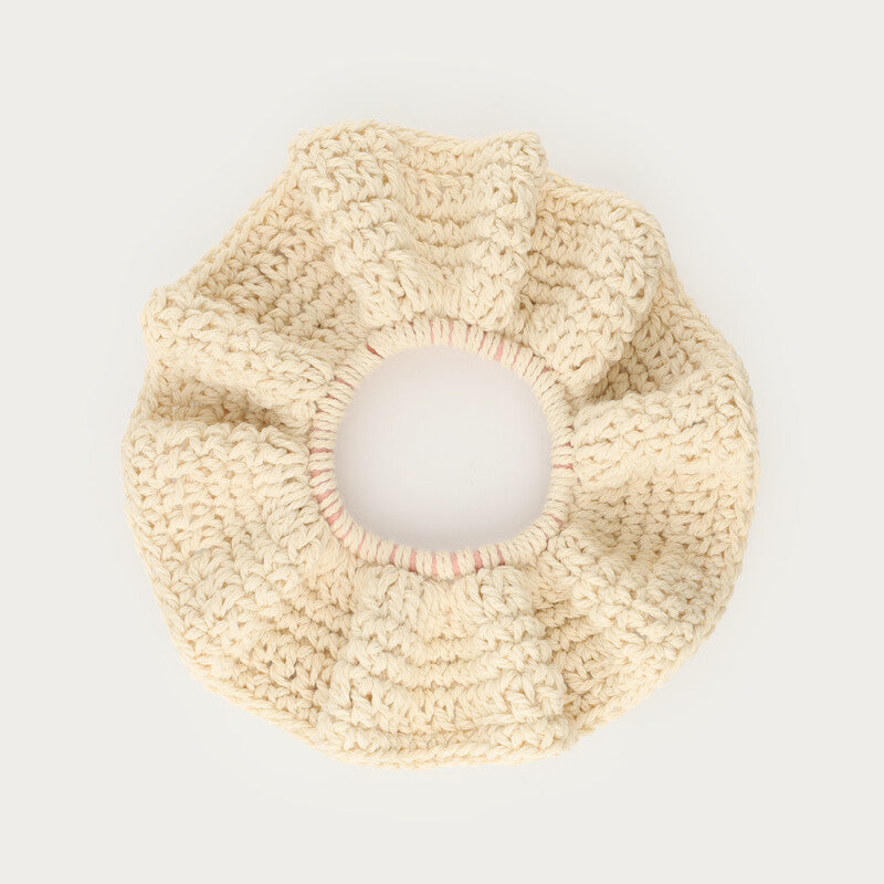 Crochet scrunchie