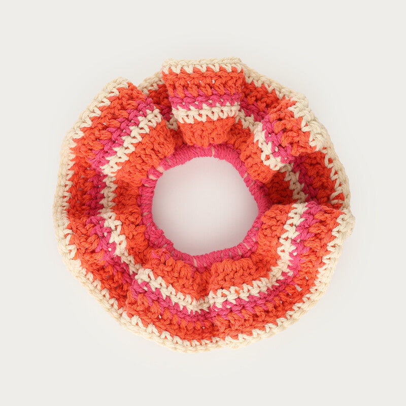 Crochet scrunchie