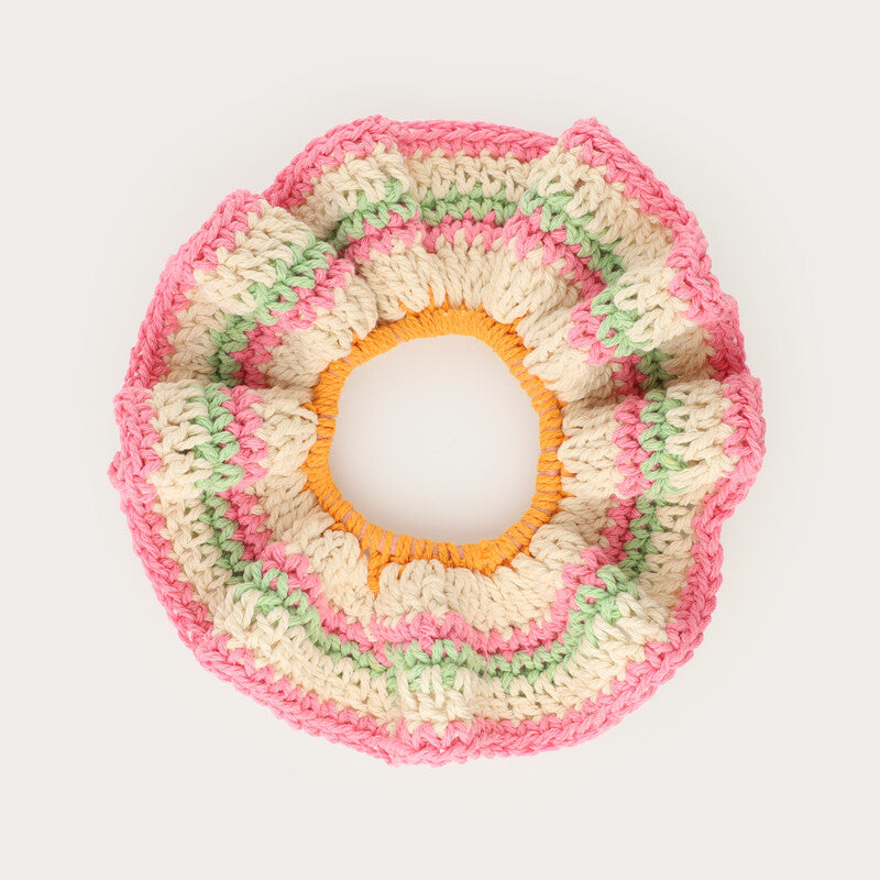 Crochet scrunchie