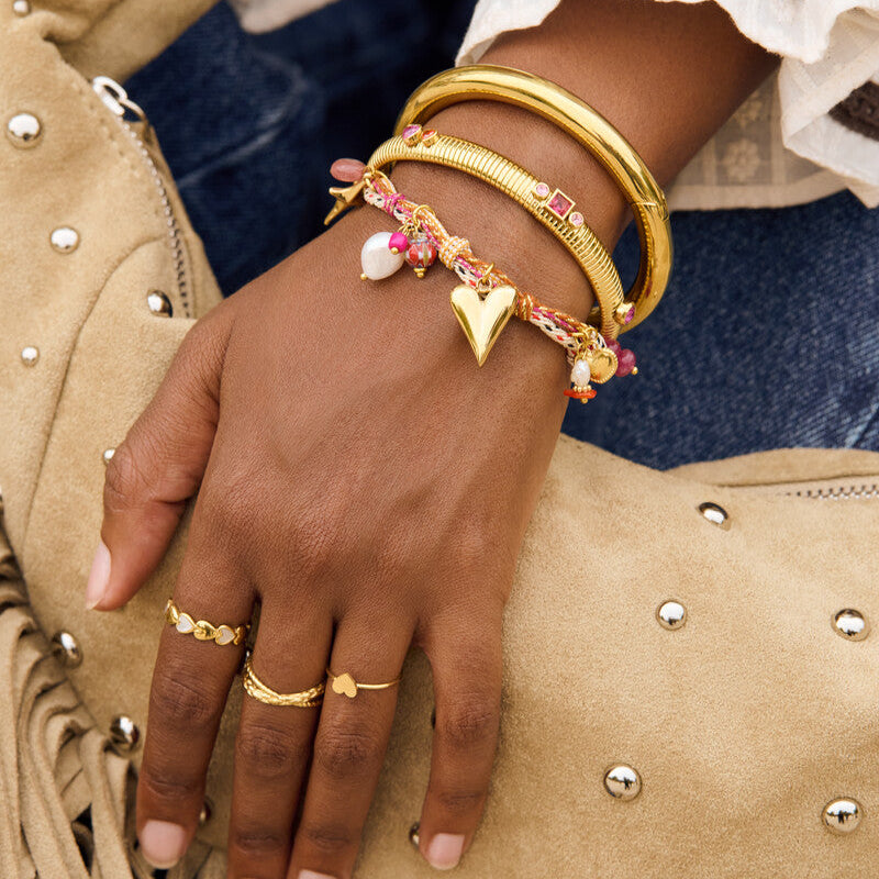 Bracelet en corde avec charms Indian Summer