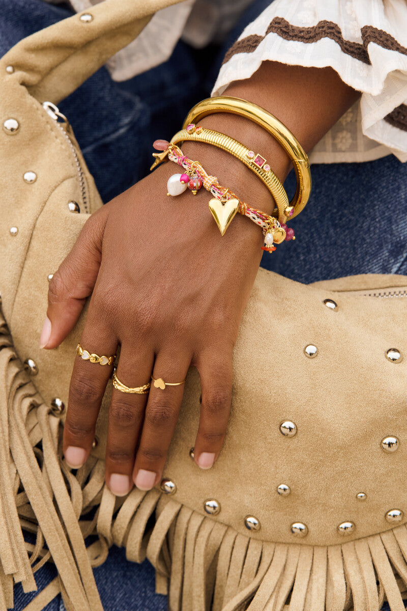 Bracelet en corde avec charms Indian Summer