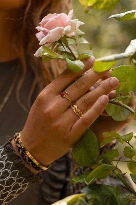 Bague Vintage avec marguerites - Myjewellery