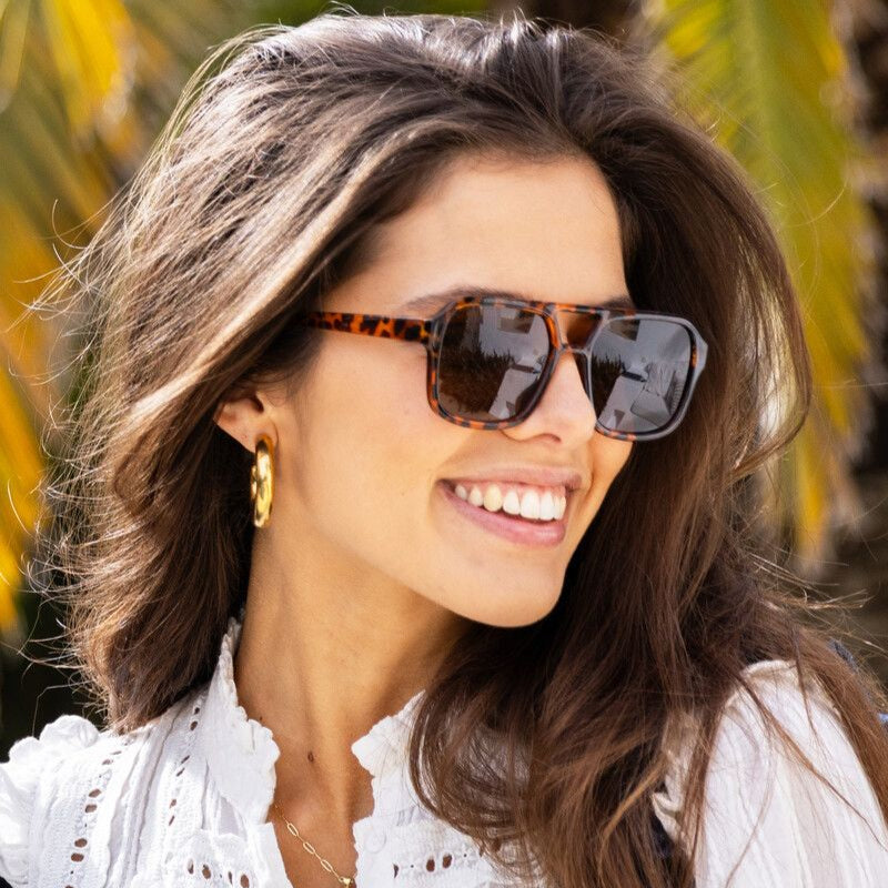 Lunettes de soleil Stevie marron