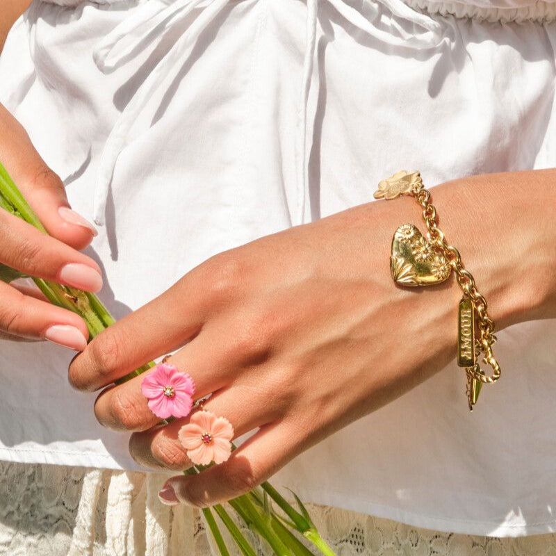 Bracelet à charms Botanical "art of summer"