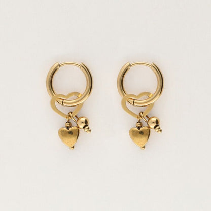 Boucles d'oreilles mini avec différents cœurs